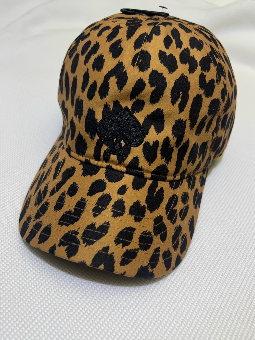 Kate Spade Leopard Print Baseball Cap / Hat NWOT